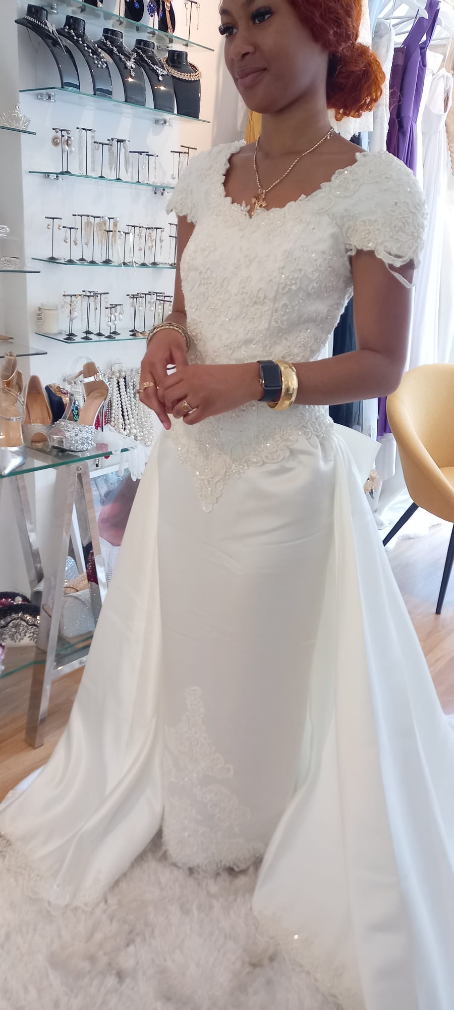 The Detachable Lorraine Wedding Gown