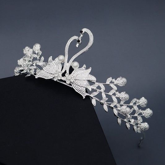 The Regal Swan Bridal Tiara