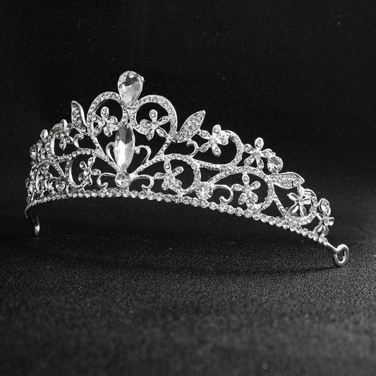 The Vintage Diamond Studded Bridal Tiara