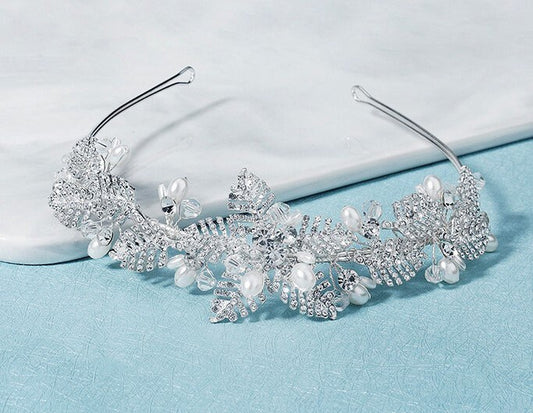 The Pearl Starfish Baguette Tiara